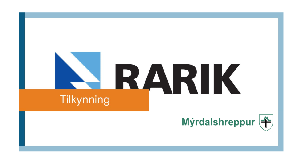 Rafmagnsleysi í Vík. 27.08.2026