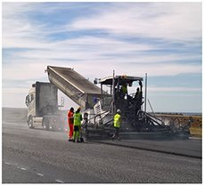 Malbiksframleiðsla í Vík í Mýrdal 2023