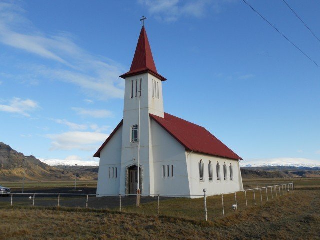Kveðjumessa undir Eyjafjöllum
