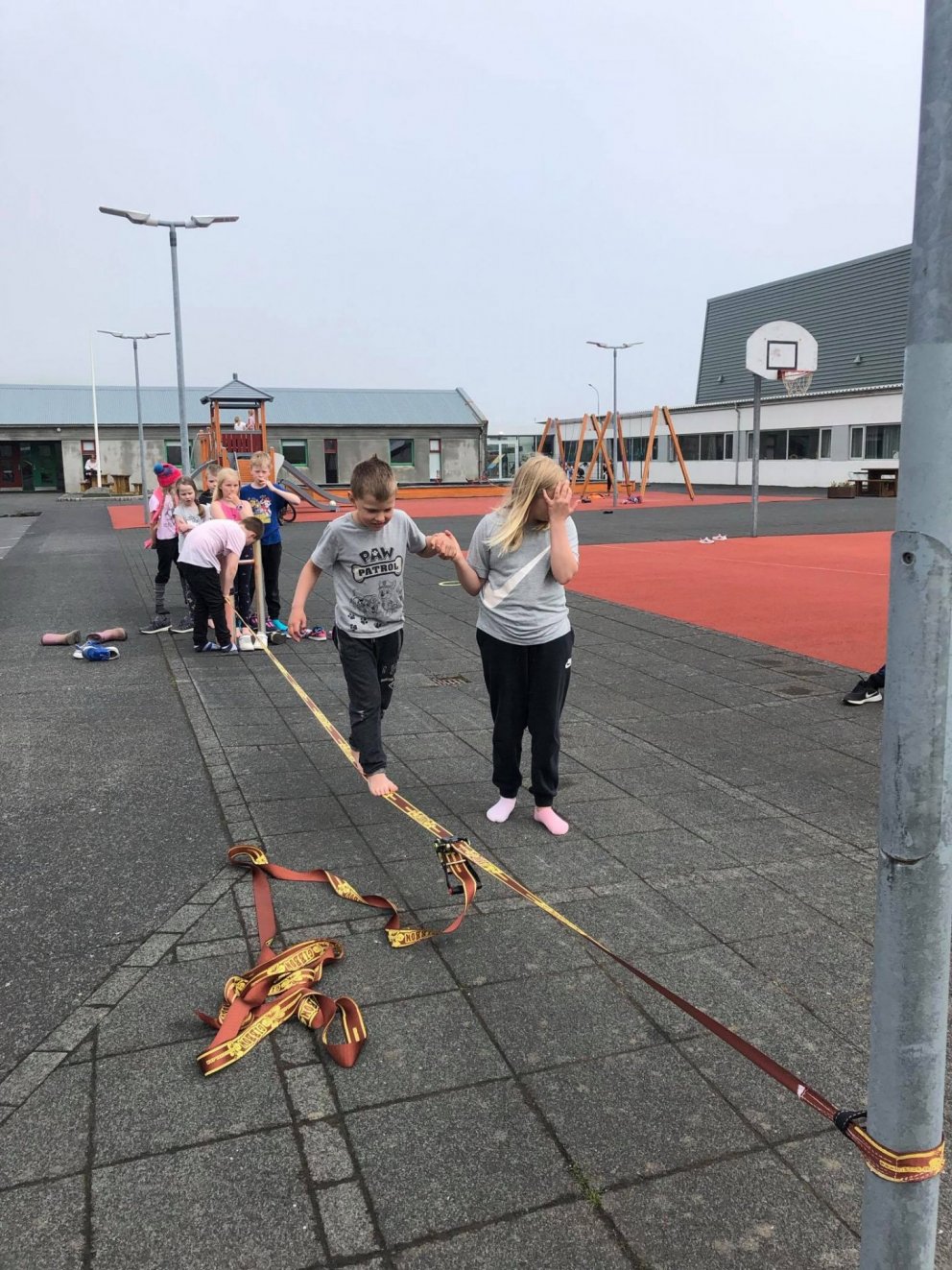 Líf og fjör á leikjanámskeiði