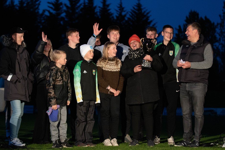 Þáttttakendur frá Vestur-Skaftafellssýslu hlutu Fyrirmyndarbikarinn