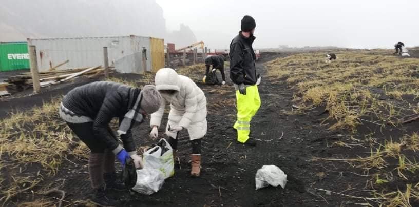 Hreinsunarátak í tilefni Regnbogahátíðarinnar 2021.