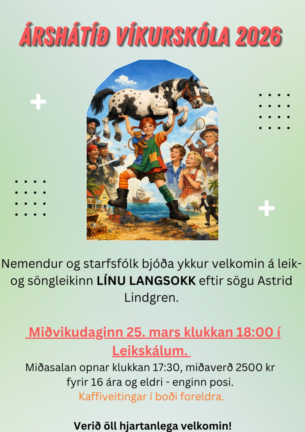 Árshátíð Víkurskóla 2026