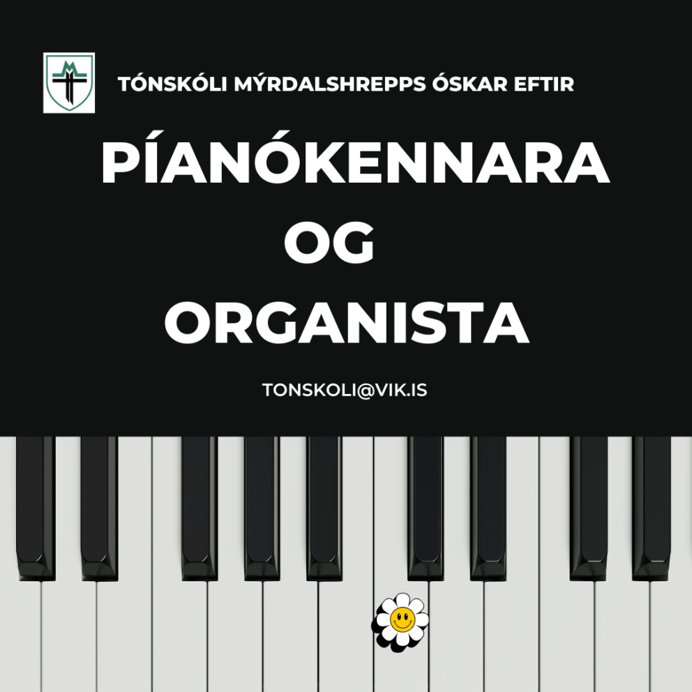 Laust starf við Tónskóla Mýrdalshrepps