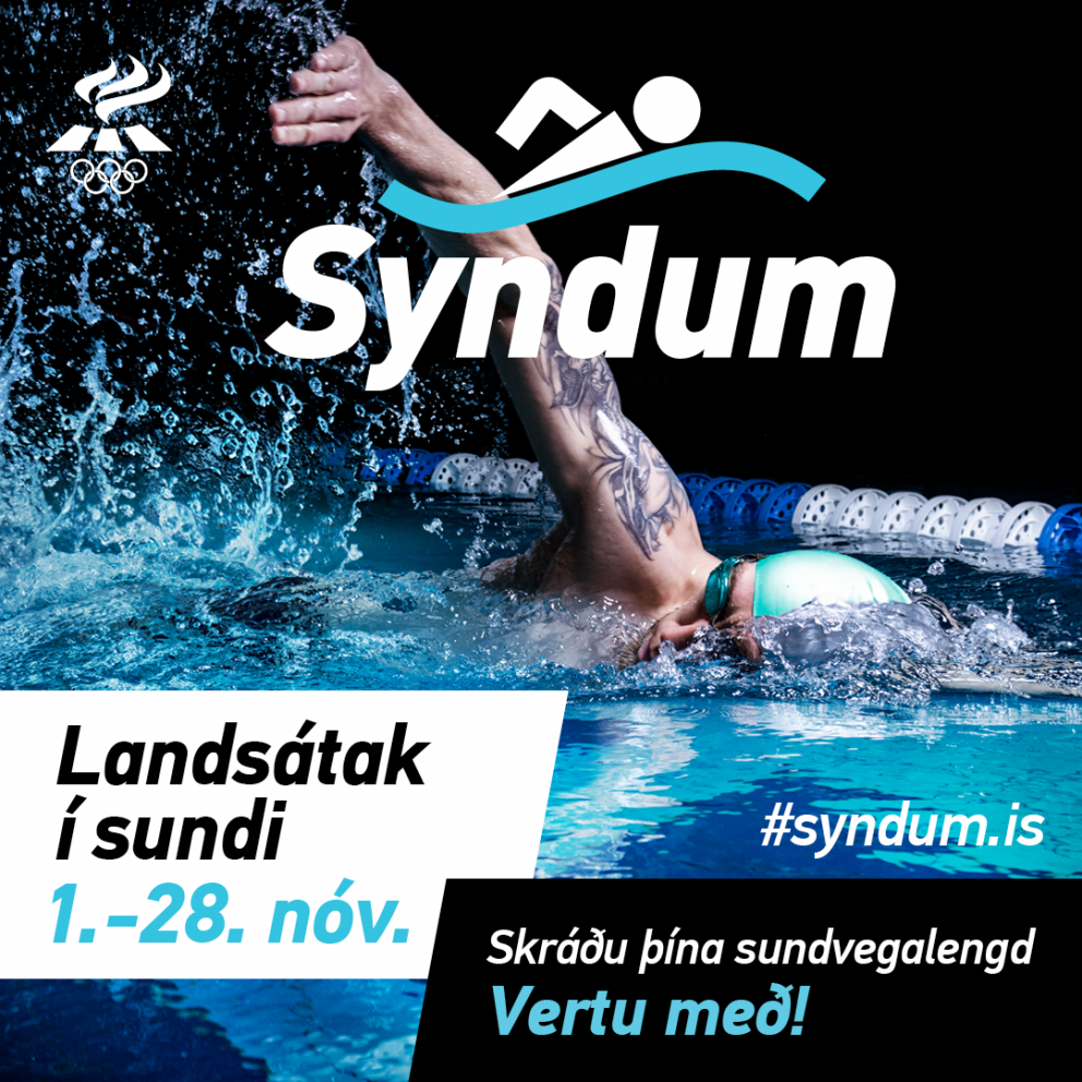 Syndum - landsátak í sundi 1.-28. nóvember