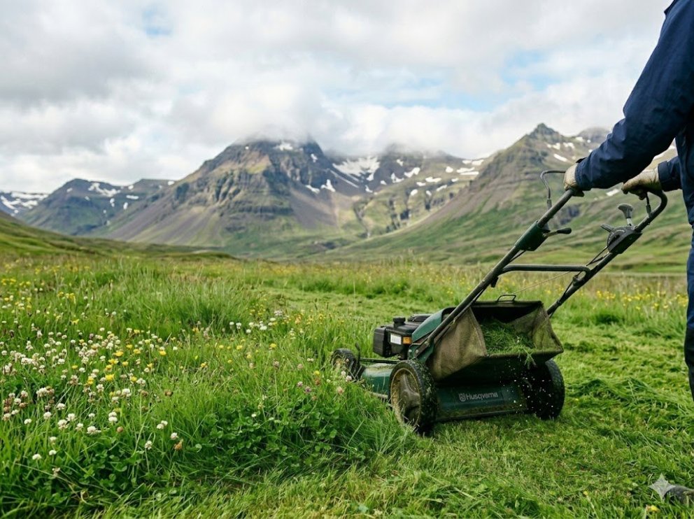 Garðsláttur fyrir elliífeyris og örorkuþega í Mýrdalshreppi