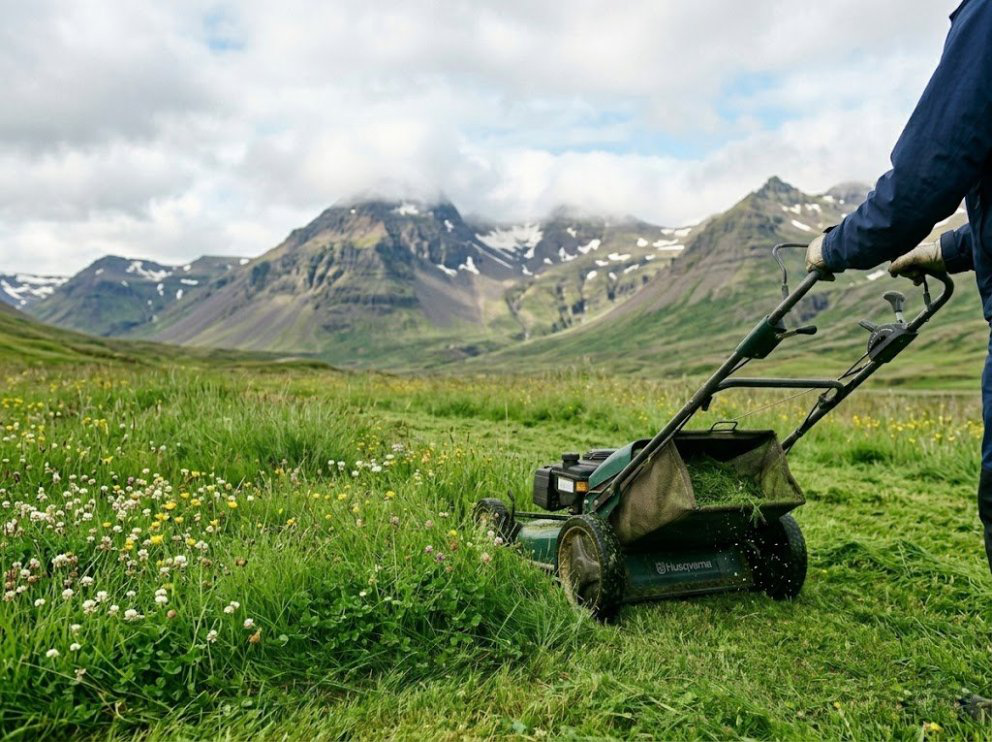 Garðsláttur fyrir elliífeyris og örorkuþega í Mýrdalshreppi