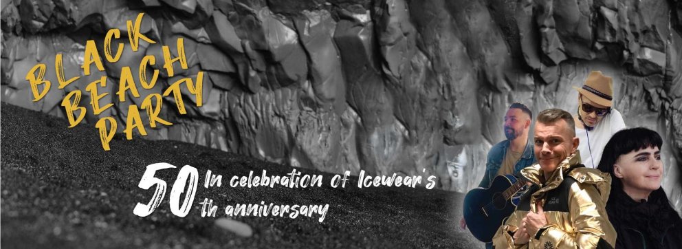Icewear 50th birthday - Black Beach party