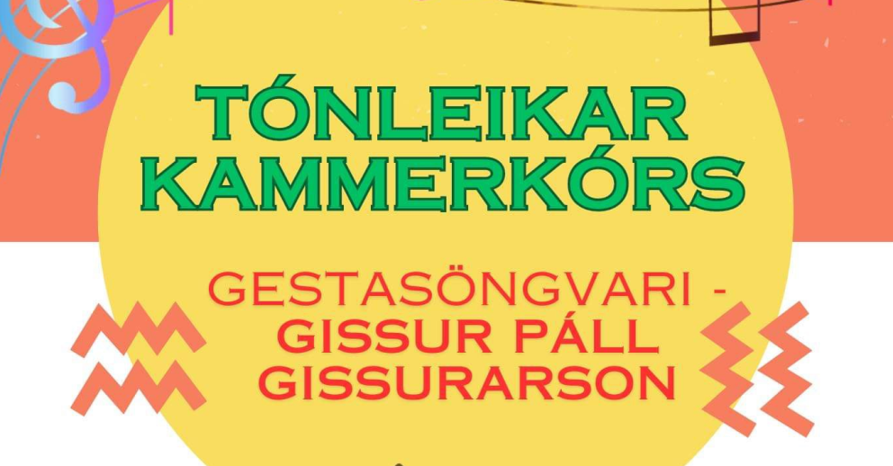 Kammerkór Tónskólans Mýrdalshrepps mun halda tónleika 23.apríl í Vík