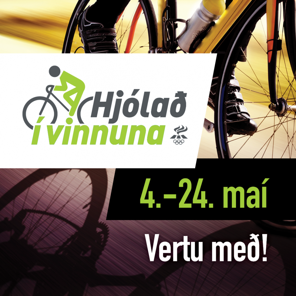 Hjólað í vinnuna 2022 hefst 4. maí