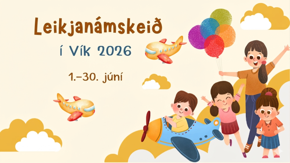 Auglýst eftir starfsfólki fyrir leikjanámskeið í Vík