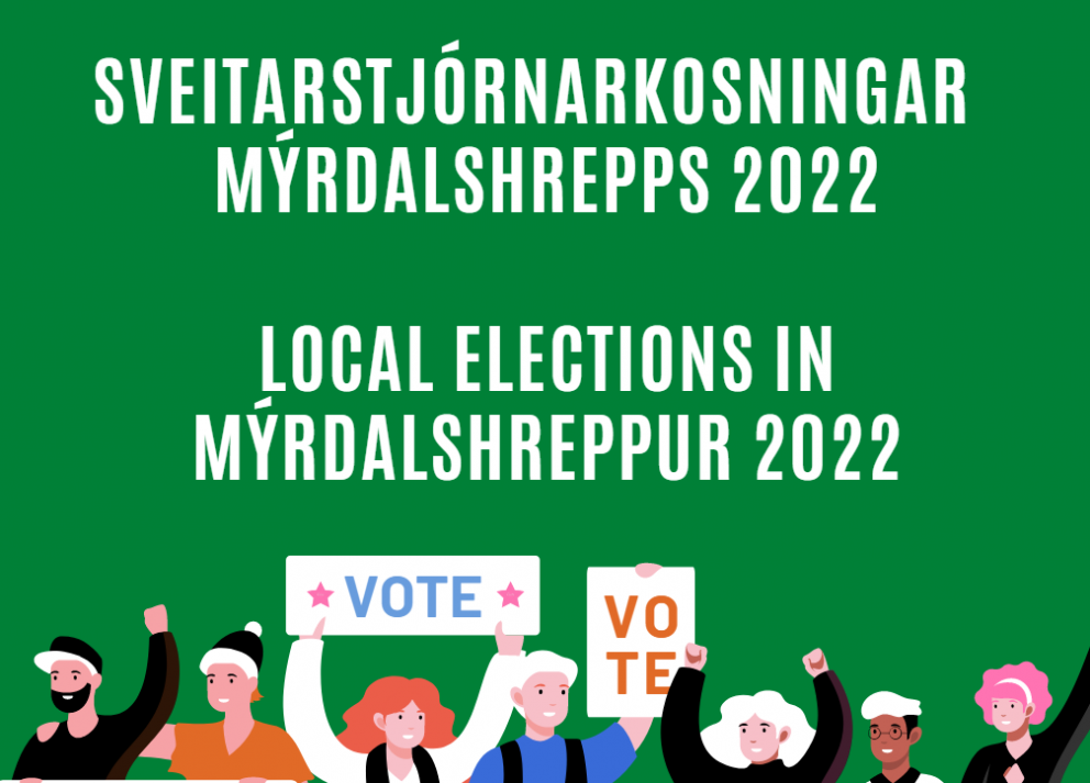 Framboðsfundur í Leikskálum. Joint hustings in Leikskálar