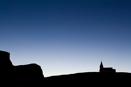 Rafmagnslaust vestan við Víkurá