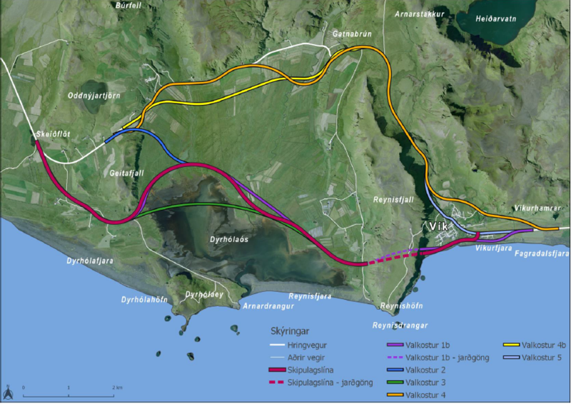 Færsla Hringvegar um Mýrdal
