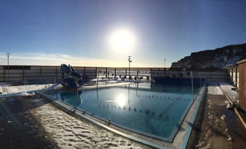 New opening hours at The Swimming pool in Vík in winter