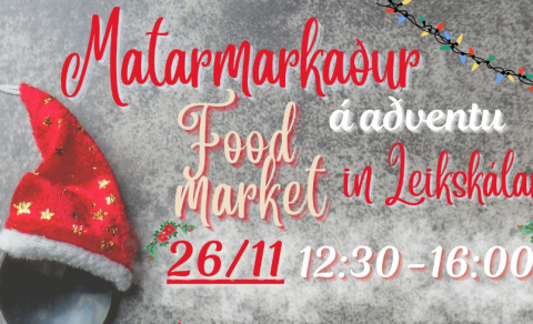 Food market in Leikskálar