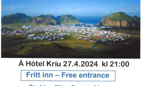 Tónleikar með Blítt og létt hópnum úr Eyjum