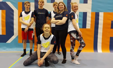 Víkurskóli tók þátt í Skólahreysti 2021