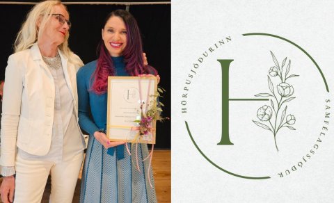 Ann Peters hlaut styrk úr Hörpusjóðnum