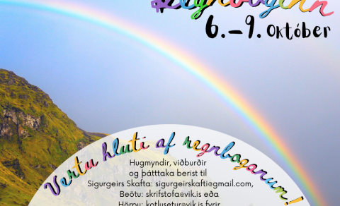 16. Regnbogahátíð Mýrdælinga verður haldin helgina 6.-9. október 2022.