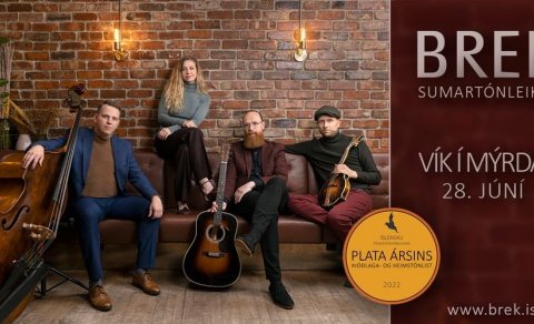 A concert with folk band BREK at Súpufélagið