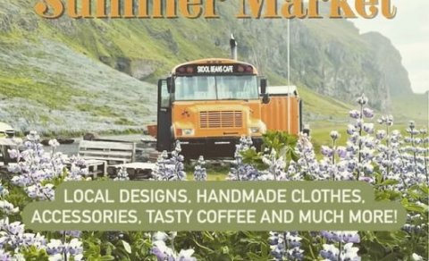 The Summer Market in Vík í Mýrdal
