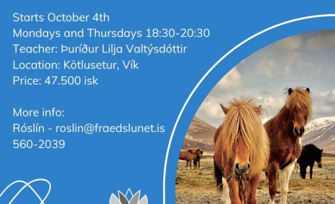 Icelandic 1 starting in October