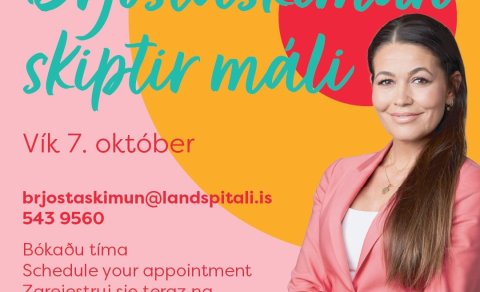 Brjóstaskimun skiptir máli