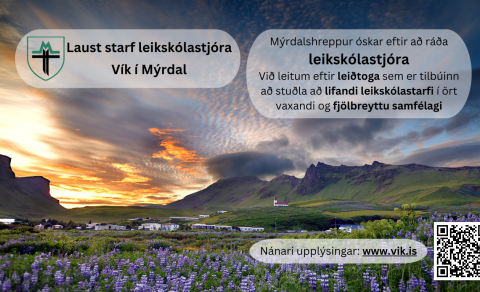 Laust starf leikskólastjóra