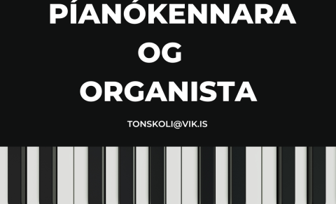 Laust starf við Tónskóla Mýrdalshrepps