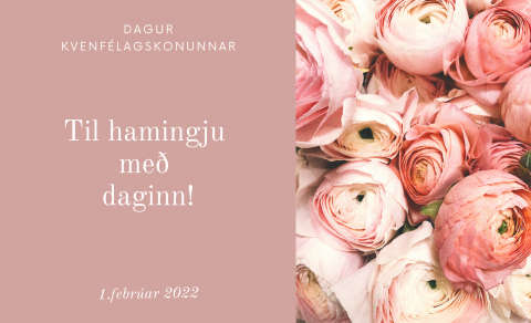 Til hamingju með daginn kvenfélagskonur í Mýrdalshreppi