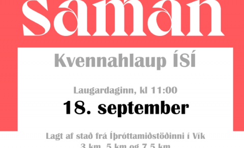 Hlaupum saman - Kvennahlaup ÍSÍ