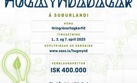 Kveiktu á perunni á Hugmyndadögum Suðurlands!