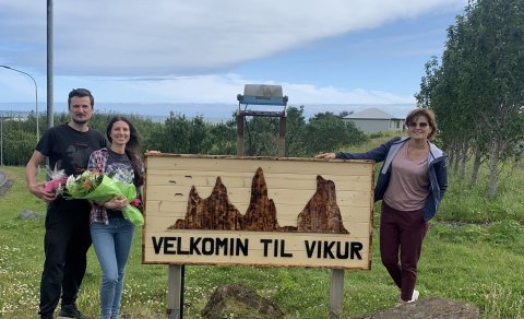 Velkomin til Víkur, höfðingleg gjöf.