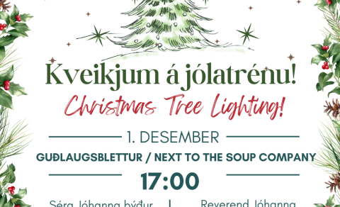 Kveikjum á jólatrénu