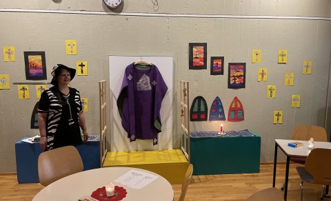 Sigrúnarstund í Víkurskóla á fullveldisdaginn 1. desember.