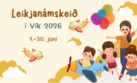 Auglýst eftir starfsfólki fyrir leikjanámskeið í Vík