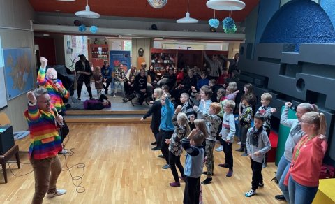 List fyrir alla í Víkurskóla.