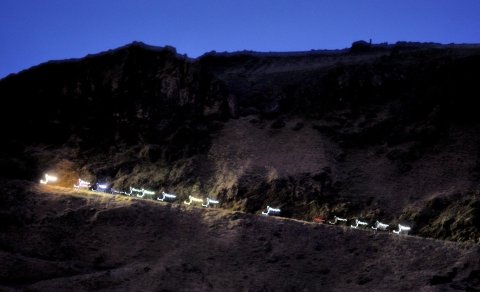 Ljósaganga Krabbameinsfélags V.-Skaft.