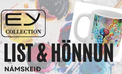 List & hönnun námskeið