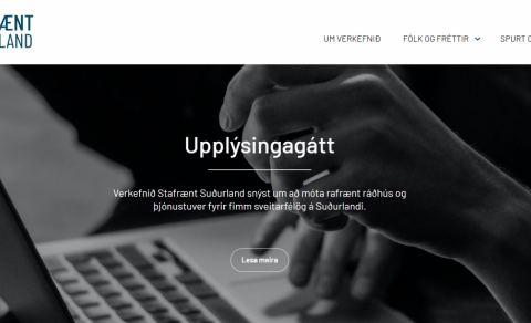 Verkefnið Stafrænt Suðurland - nýr upplýsingavefur