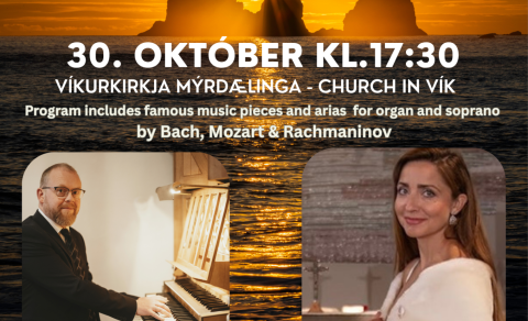Sunnlenskur tónblær - Alexandra Chernyshova, sópran & Jón Bjarnason, dómorganisti í Skálholti