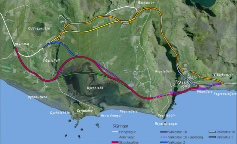 Færsla Hringvegar um Mýrdal
