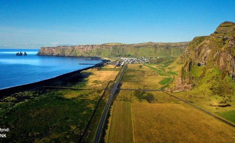 Skipulagssamkeppni um nýtt hverfi í Vík